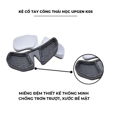  Kê cổ tay công thái học Upgen bảo vệ cổ tay tối ưu 