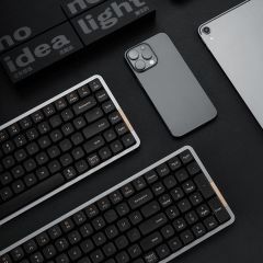 BÀN PHÍM LOFREE FLOW MÀU ĐEN VỚI LAYOUT 84 VÀ 100
