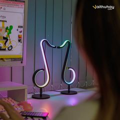 Đèn bàn RGB hình nốt nhạc Music Note Lamp RGB - NID Light