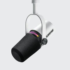 Podcast Microphone Shure MV7+, Dynamic – thu âm giọng nói rõ ràng, giảm tiếng ồn