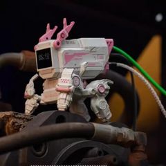 Sạc dự phòng Robot DABUDI - Đa cổng kết nối tích hợp màn hình hiển thị phàn trăm pin