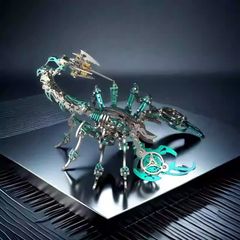 Bộ Mô Hình Steampunk 3D Kim Loại DIY Tự Lắp Ráp Bọ Cạp Kim Loại