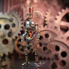 Mô Hình Kim Loại DIY 3D Steampunk Robot Da Vinci