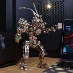 Mô Hình Lắp Ghép Kim Loại 3D DIY Tự Làm Robot Biến Hình Tôn Ngộ Không