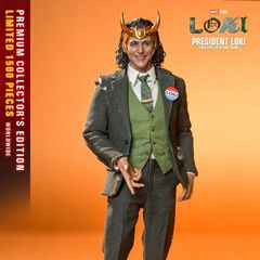 Mô hình 3D DIY HOTTOYS President Loki TMS067
