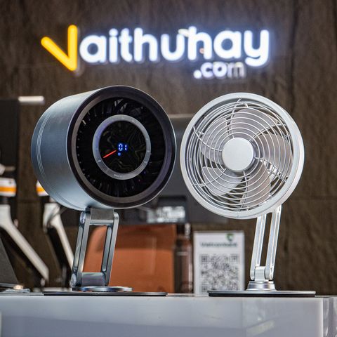 QUẠT ĐỂ BÀN MINI MROS | XOAY 360° | TIẾT KIỆM ĐIỆN | HẠN CHẾ TIẾNG ỒN| KIM LOẠI CAO CẤP