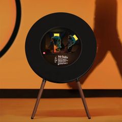 Loa Morningblues Record R1 - Đầu đĩa Bluetooth cao cấp Bluetooth 5.0 AG Màn hình HD To HIFI trữ tình