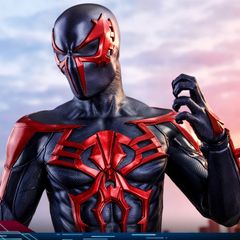 Mô hình 3D DIY HOTTOYS Spider-Man 2099 Black Suit VGM42