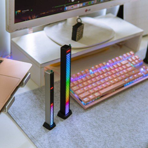 Đèn Cảm Biến Âm Thanh B-light Bóng LED RGB Tích Hợp Cổng USB 5V-2A Cảm Biến Âm Thanh Pin 20.000h - Vaithuhay