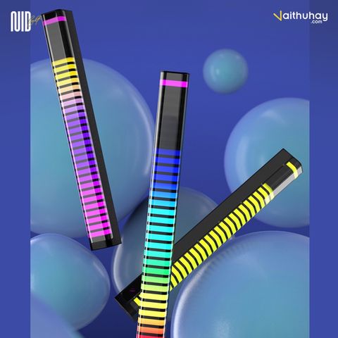 Đèn Cảm Biến Âm Thanh B-light 3D LED RGB Tích Hợp Điều Khiển Bằng App - Vaithuhay