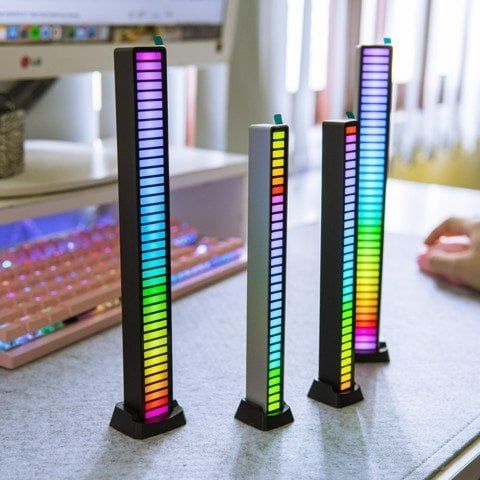  Đèn Cảm Biến Âm Thanh B-light Bóng LED RGB Tích Hợp Cổng USB 5V-2A Cảm Biến Âm Thanh Pin 20.000h - Vaithuhay 