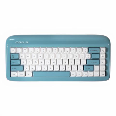 Bàn Phím Cơ Nhôm CoolKiller Vivid67 – Thiết Kế Độc Đáo, Đèn Nền RGB Rực Rỡ, Kết Nối Linh Hoạt