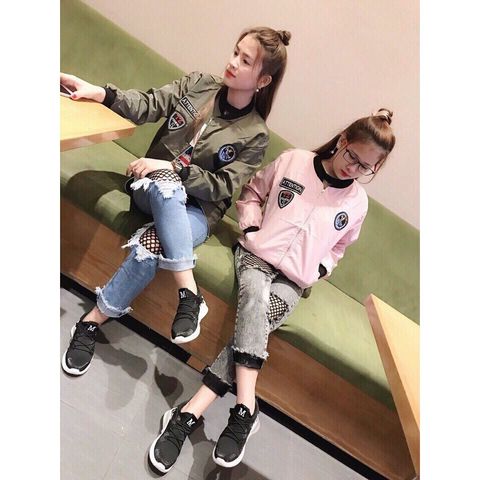 Áo khoác dù cá tính cho nàng chân dài B066