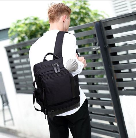 Balo Laptop QC 1 sọc nổi hàng cao cấp D376 ERIK