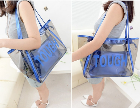 Túi Quảng Châu TOUGH trong suốt đa sắc màu ERIK