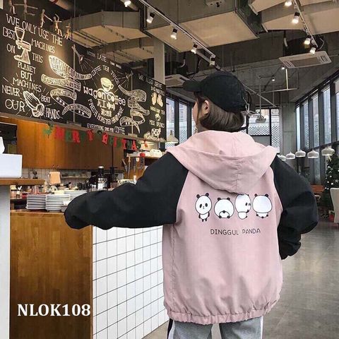 Áo khoác nữ Form Lớn 4 con gấu M005 ERIK