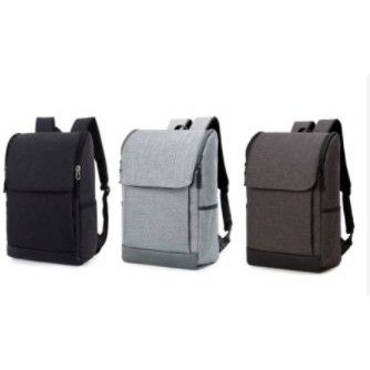 Balo Laptop nam nữ 2 sẹc khoá nắp ERIK D001 Nâu