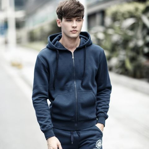 Áo khoác trùm đầu có dây kéo B056 - B057