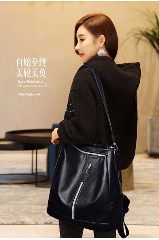 Balo QC dù form Lớn, khoá giữa có ngăn chống trộm D318 ERIK