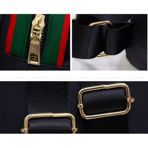 Ba lô bầu sọc xanh đỏ ERIK A122