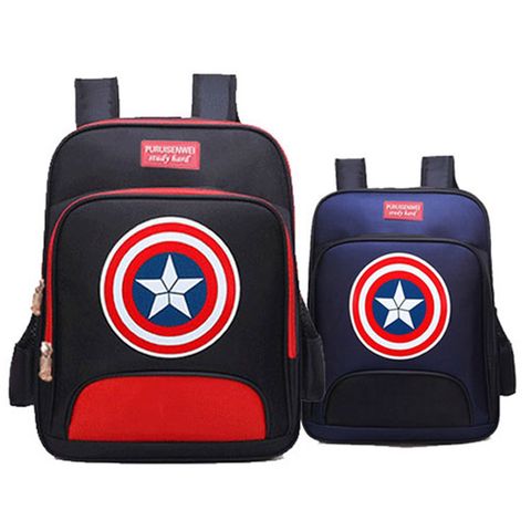Balo Quảng Châu hoạ tiết siêu nhân Captain D379 ERIK
