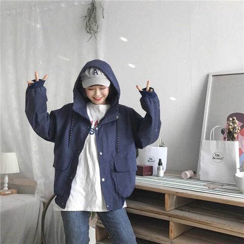 Áo khoác dù cá tính For rông PEACE sành điệu C098