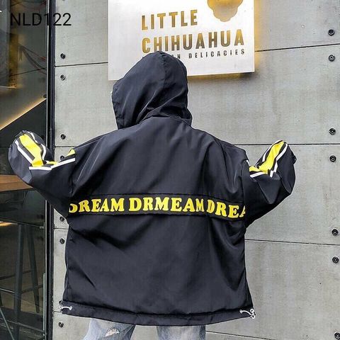 Áo khoác dù form lớn sành điệu DREAM DREAM M011 ERIK