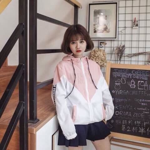 Áo khoác dù phối so hot C109