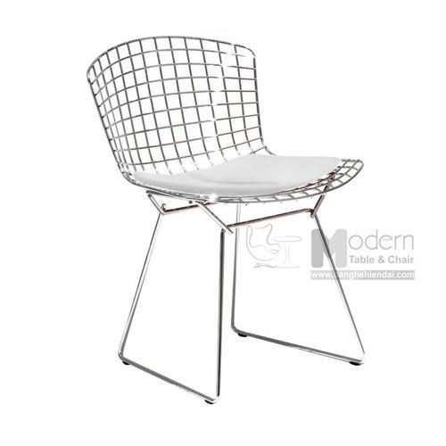 Ghế tiếp khách thép mạ BERTOIA