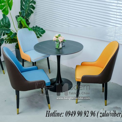 Bộ bàn ghế tiếp khách showroom Tulip Sala hiện đại tại HCM