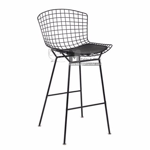 Ghế bar ngoài trời có lưng tựa CB Bertoia 2