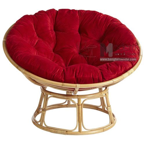 Ghế thư giãn khung tròn nệm dày PAPASAN