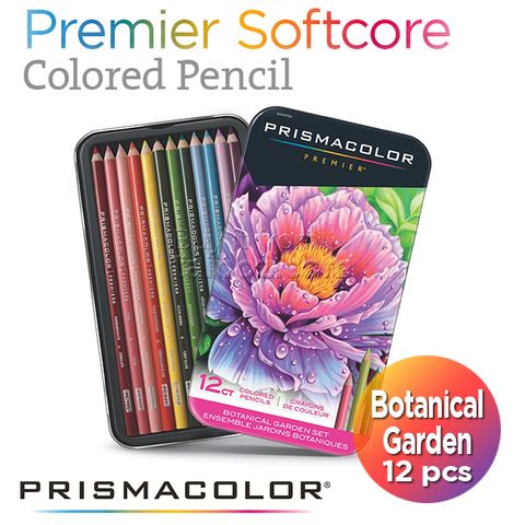 Chì màu Prismacolor Premier, bộ Botanical Garden 12 cây