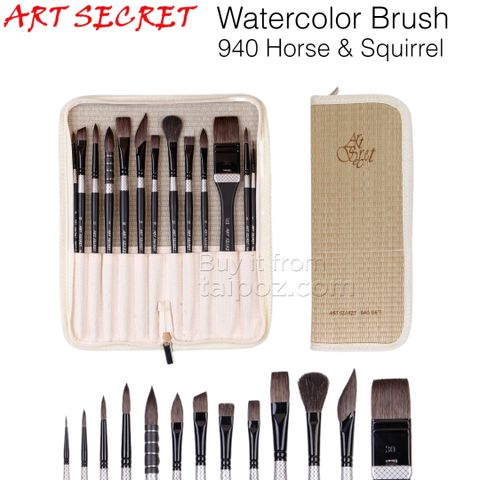 Bộ cọ 13 cây vẽ màu nước Art Secret 940