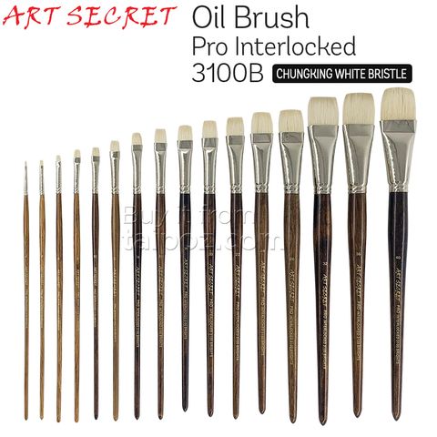 Cọ sơn dầu Art Secret Pro Interlocked 3100B