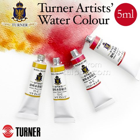 Màu nước hạng họa sĩ Turner Artists Watercolour, tuýp 5ml