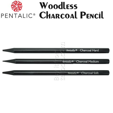 Chì charcoal không vỏ Pentalic