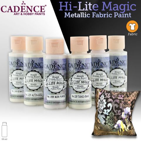 Màu vẽ vải nhũ biến sắc Cadence Hi-lite Magic