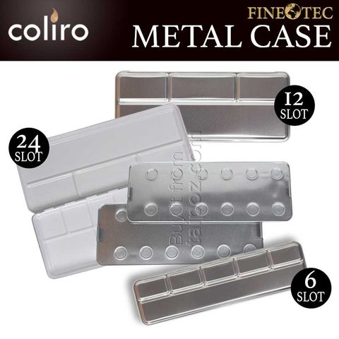 Hộp thiếc đựng thẻ màu nhũ Coliro