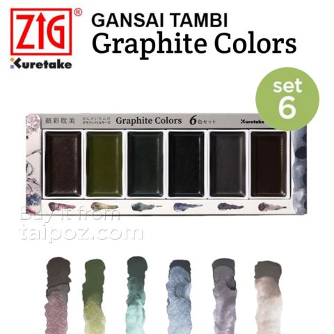 Màu nước Gansai Tambi Graphite