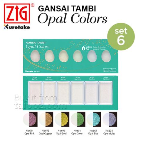 Màu nước Gansai Tambi Opal