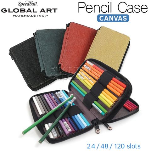 Túi đựng chì màu chất liệu vải canvas Speedball Global Art