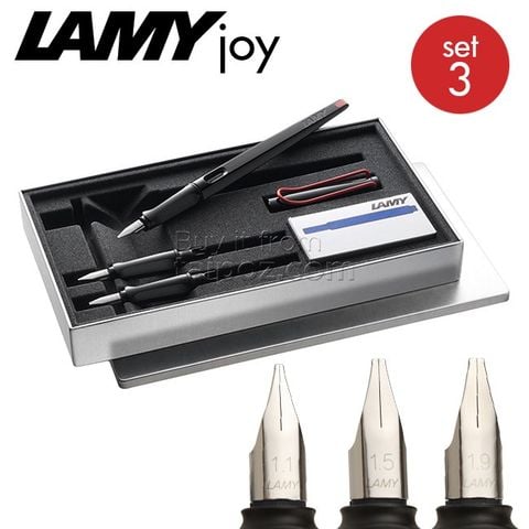 Bút máy Lamy Joy Calligraphy, bộ 3 ngòi