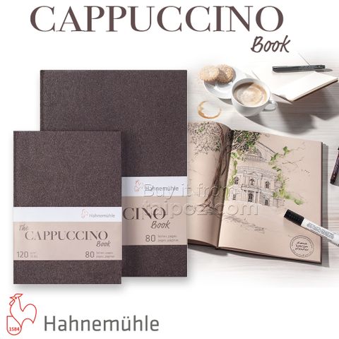 Sổ ký họa giấy nâu The Cappuchino Book