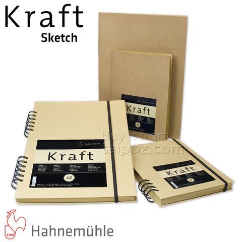 Sổ vẽ giấy kraft Hahnemuhle