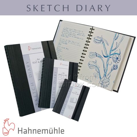 Sổ ghi và vẽ ký họa Hahnemuhle Sketch Diary