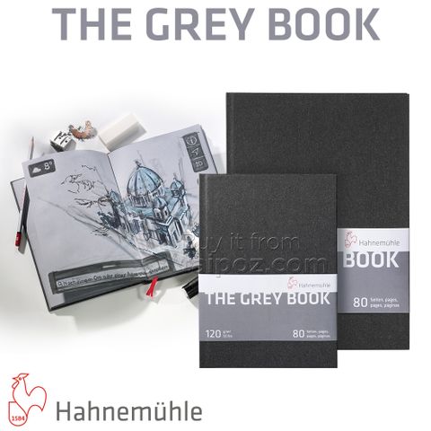 Sổ ký họa giấy xám The Grey Book