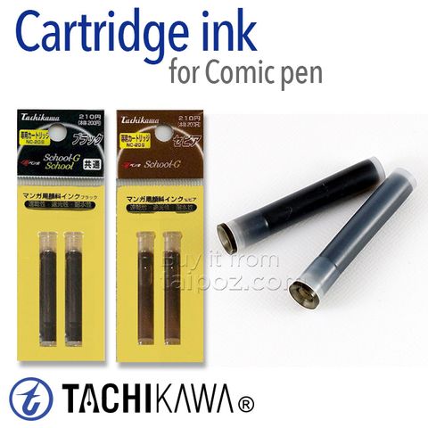 Mực nạp bút Tachikawa Comic Pen