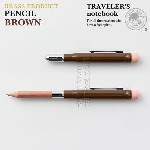 Bút chì đồng Midori Bullet, màu Brown