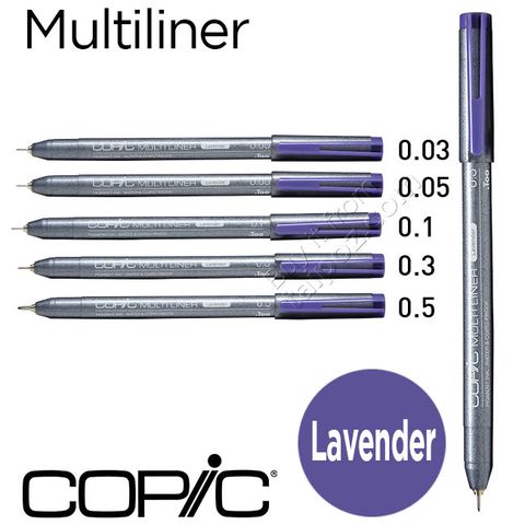Bút đi nét Copic Multiliner - Màu Lavender